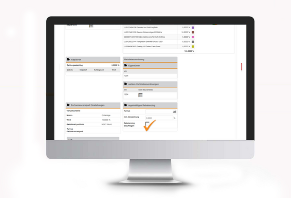 Einblick Portfolio Management Suite | Fondsdepotbank